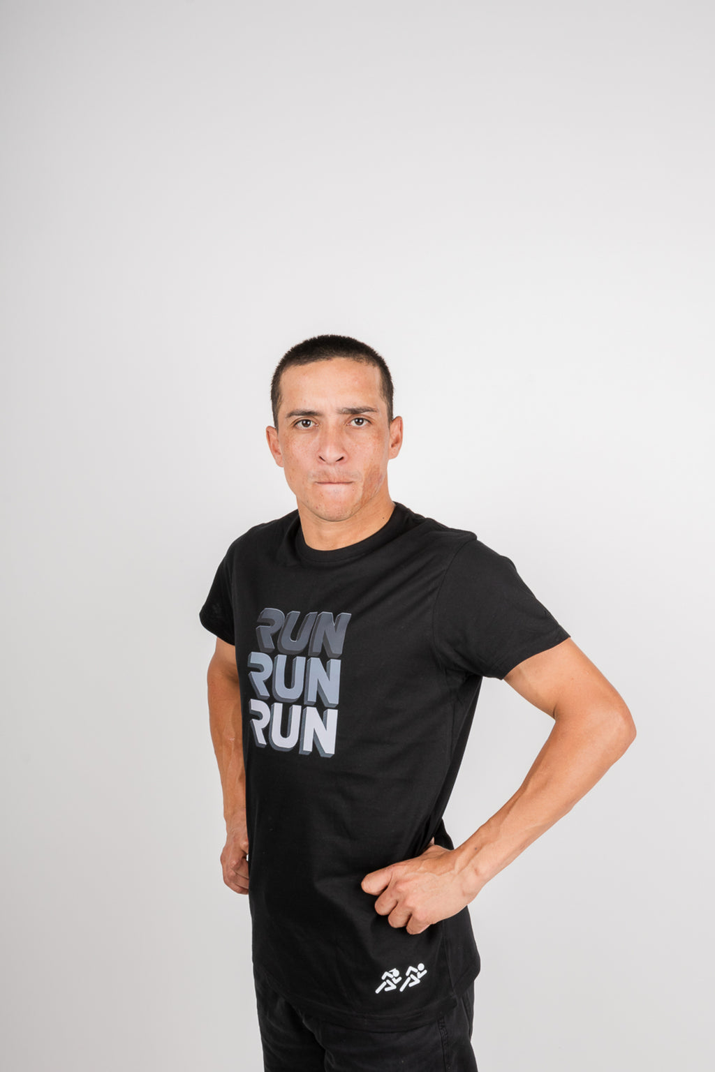 Polera de Algodón Hombre - 3RUN