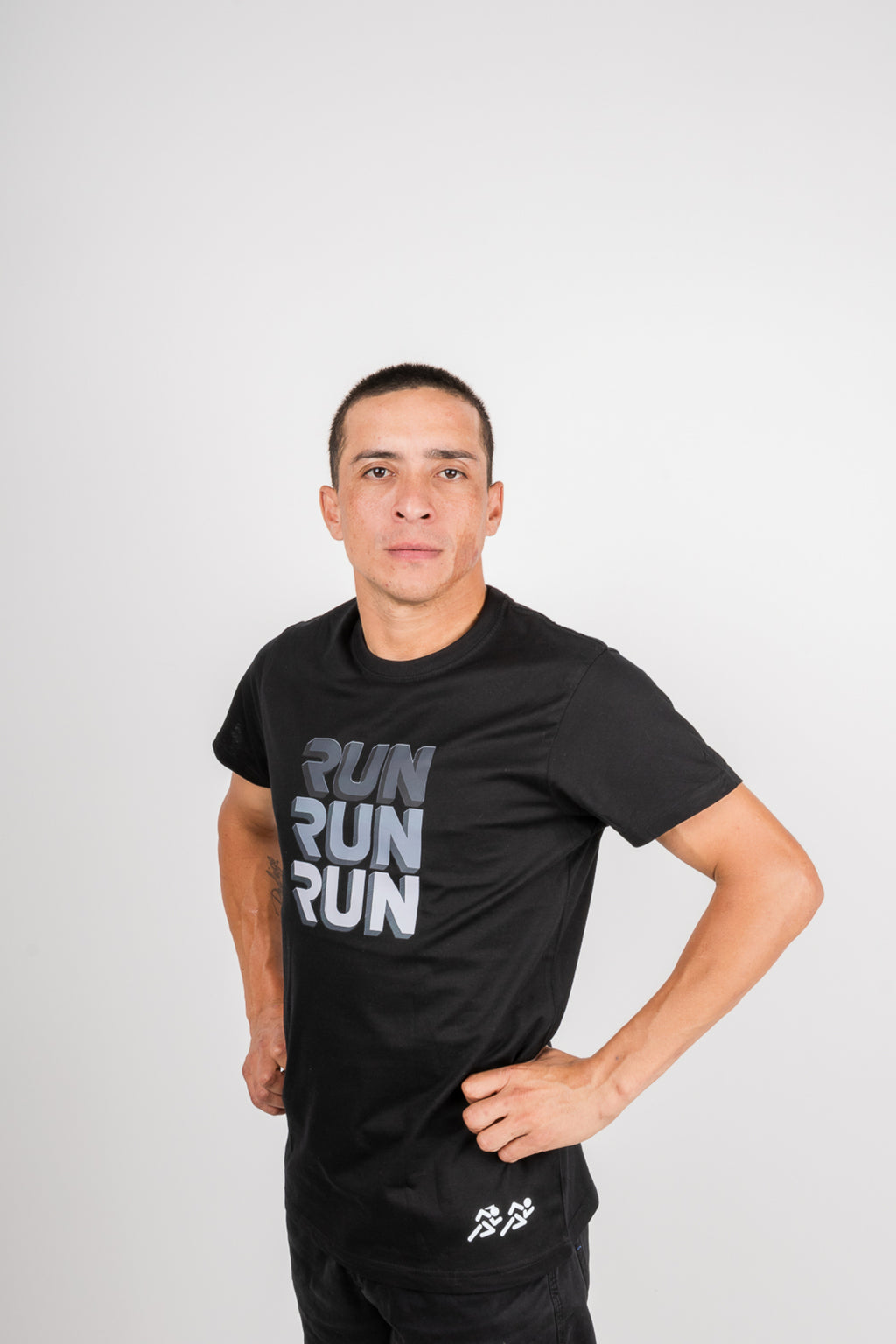 Polera de Algodón Hombre - 3RUN