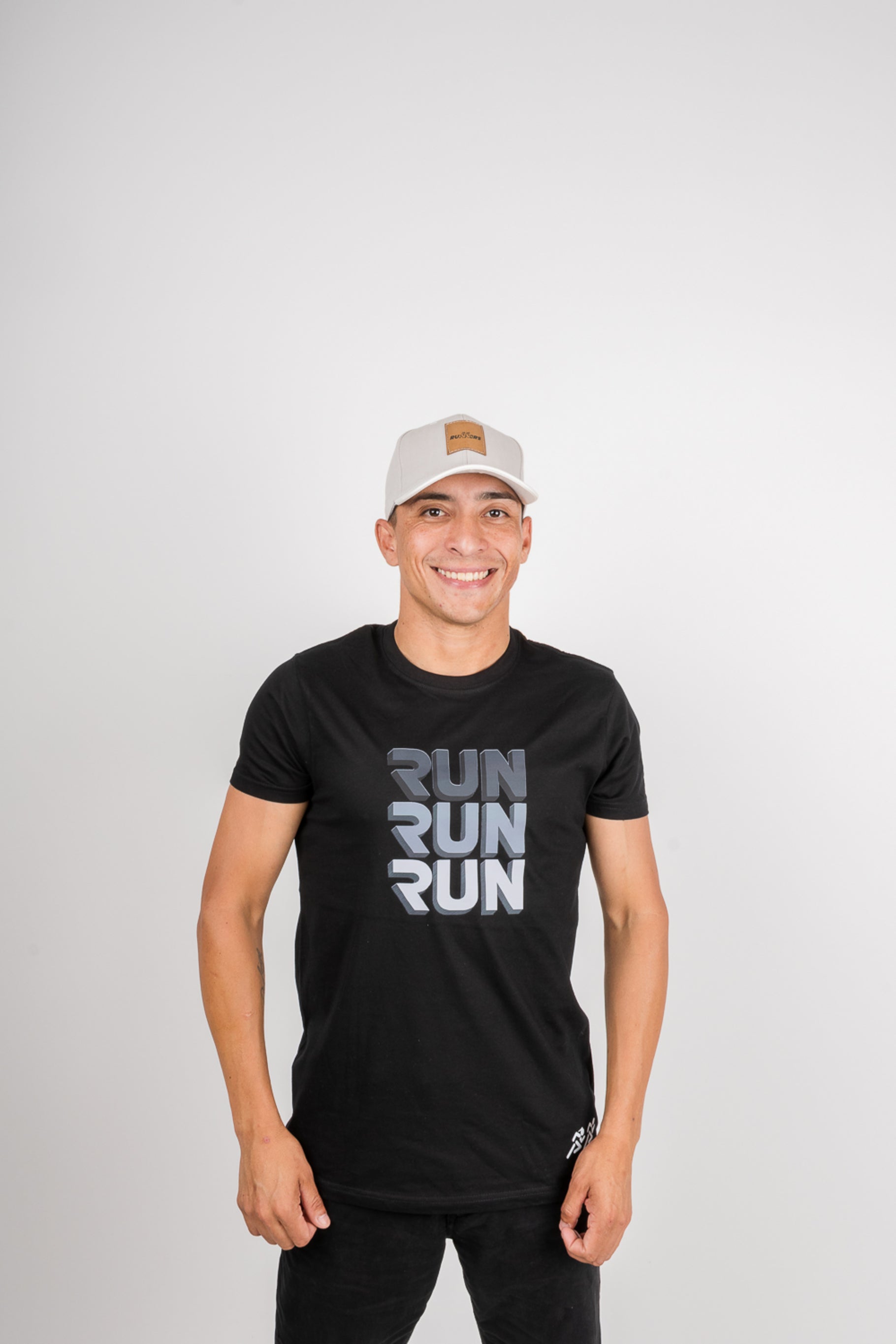 Polera de Algodón Hombre - 3RUN