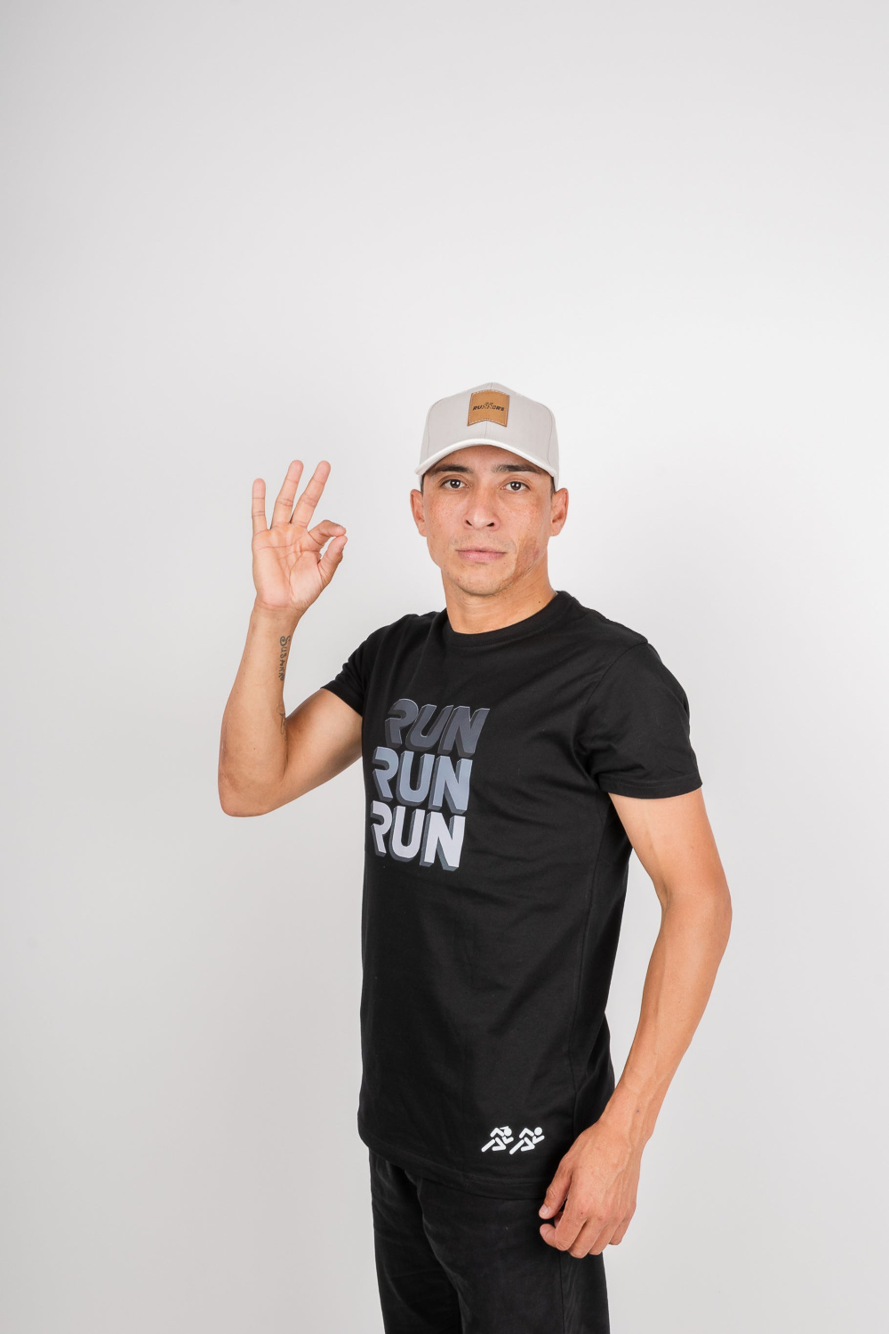 Polera de Algodón Hombre - 3RUN