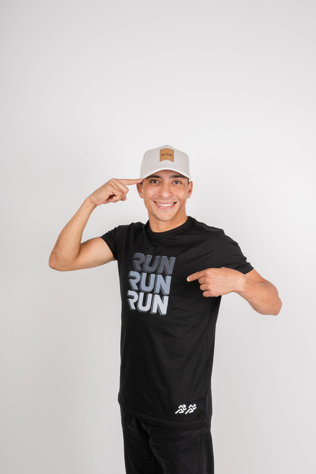 Polera de Algodón Hombre - 3RUN