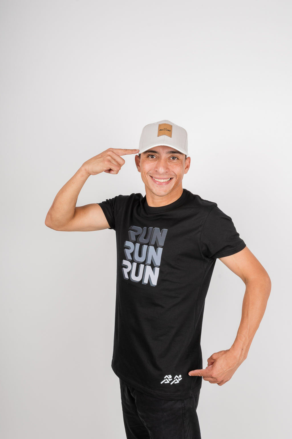 Polera de Algodón Hombre - 3RUN