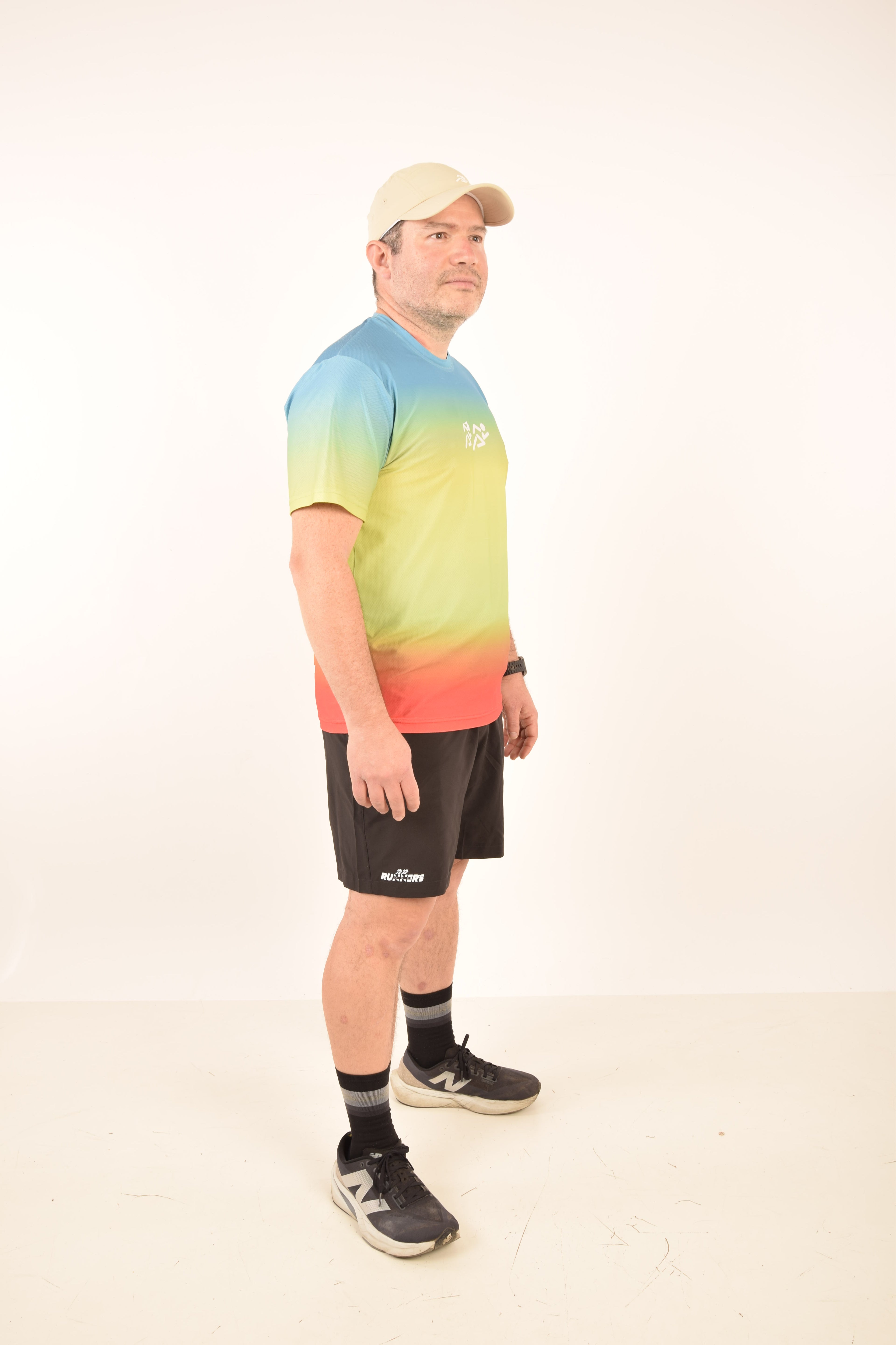Polera Deportiva de Hombre - Multicolor