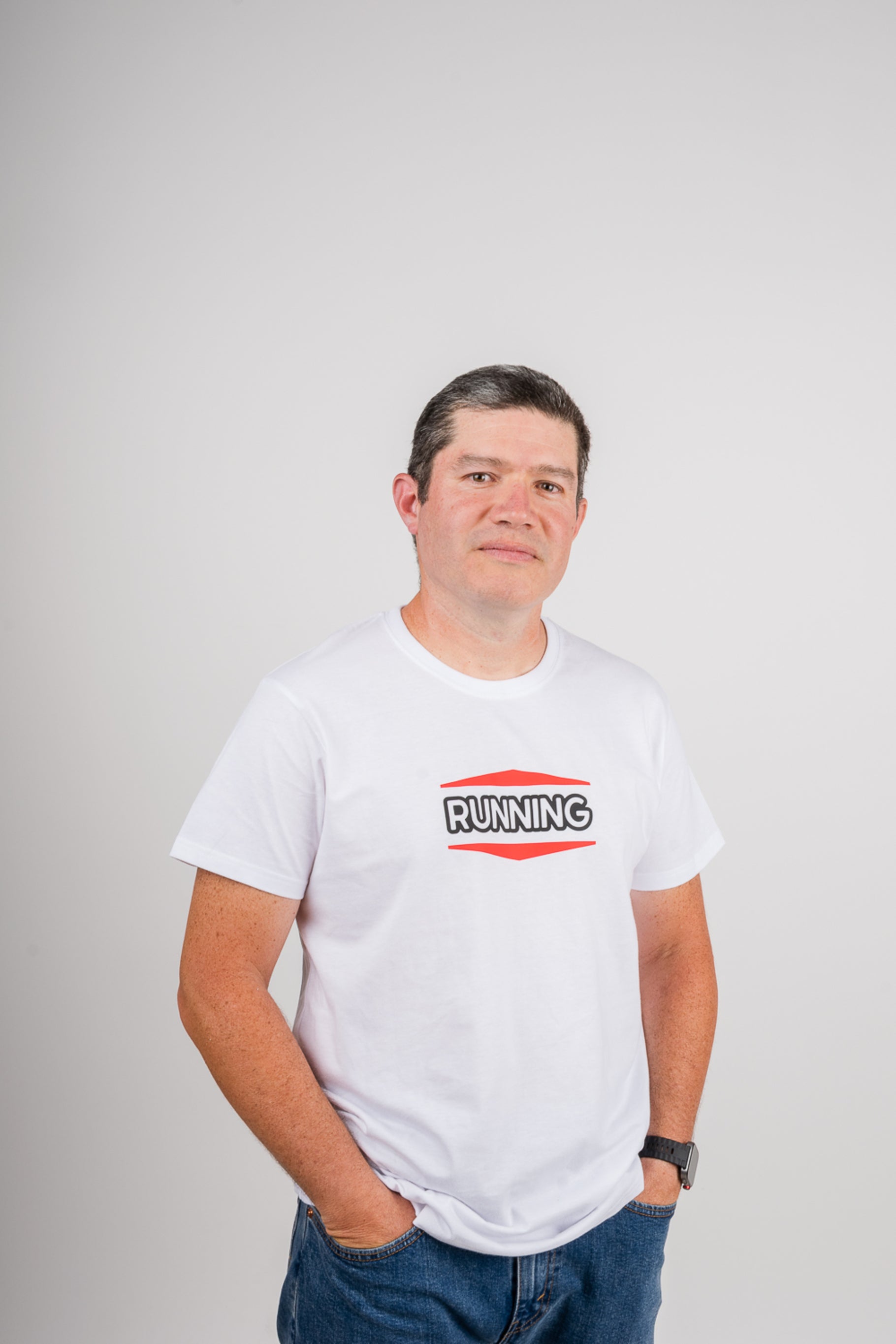 Polera de Algodón Hombre - running