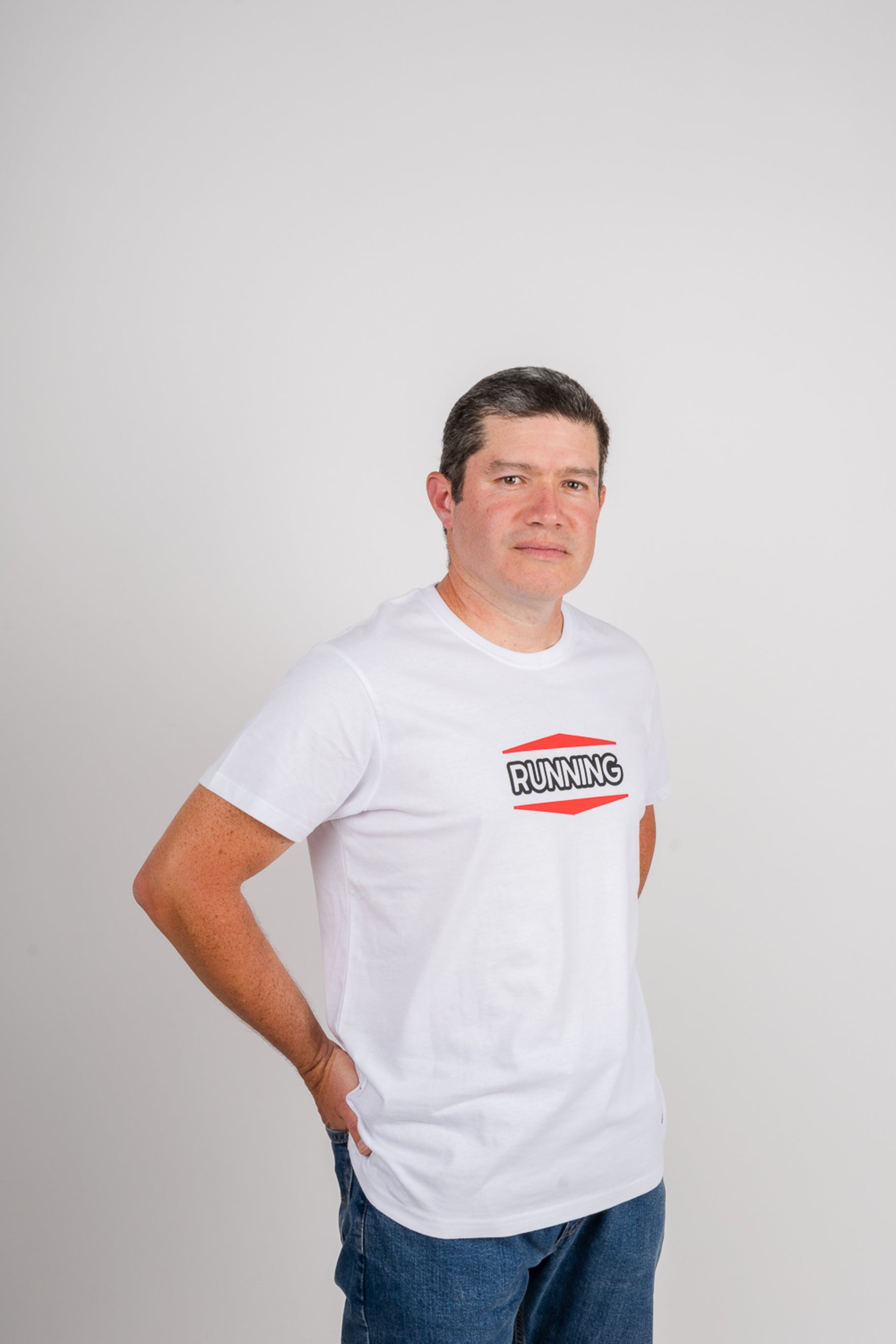 Polera de Algodón Hombre - running