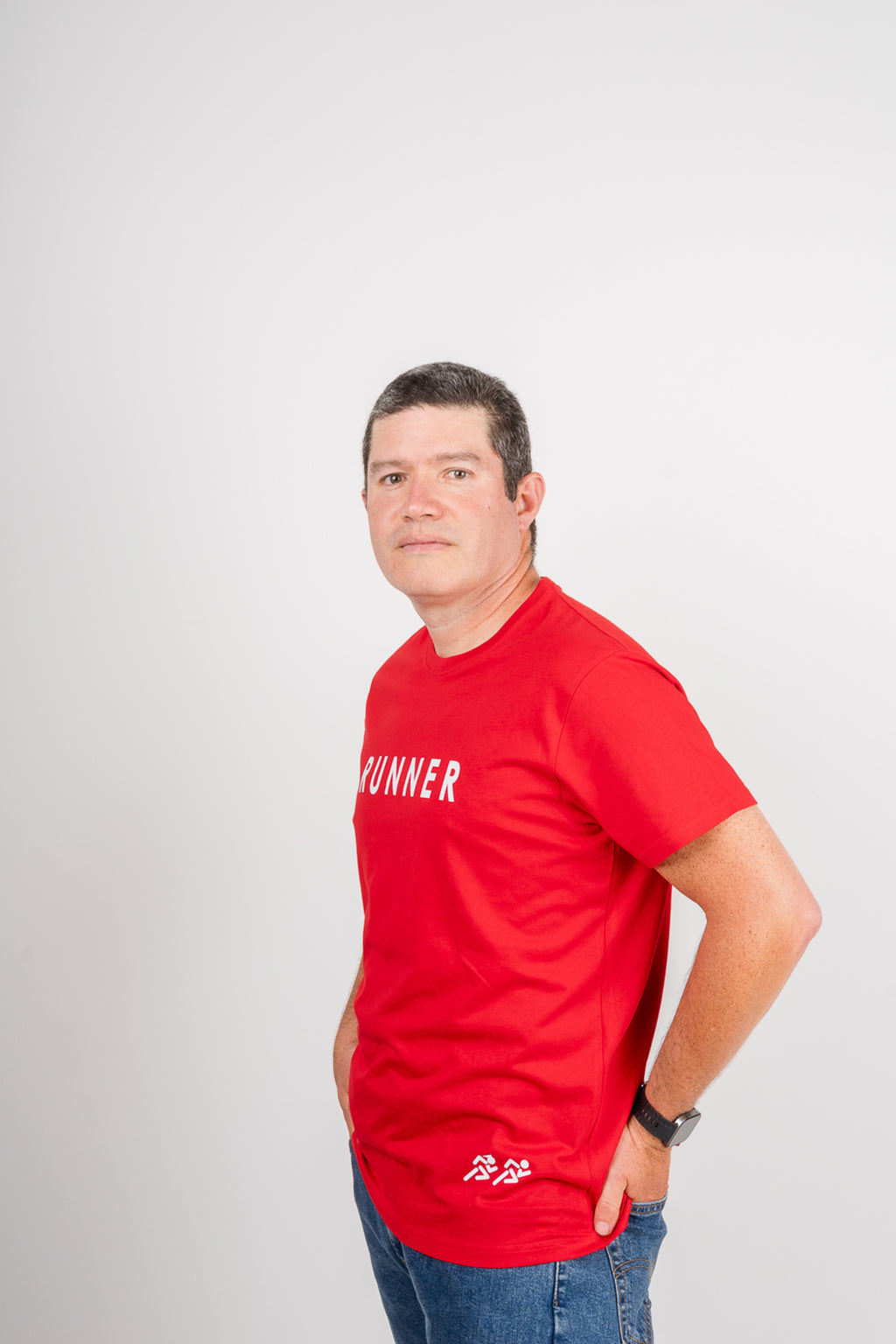 Polera de Algodón Hombre - runner