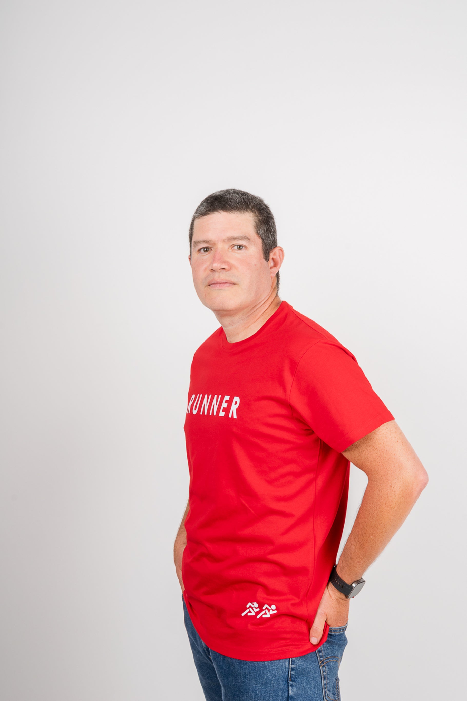 Polera de Algodón Hombre - runner