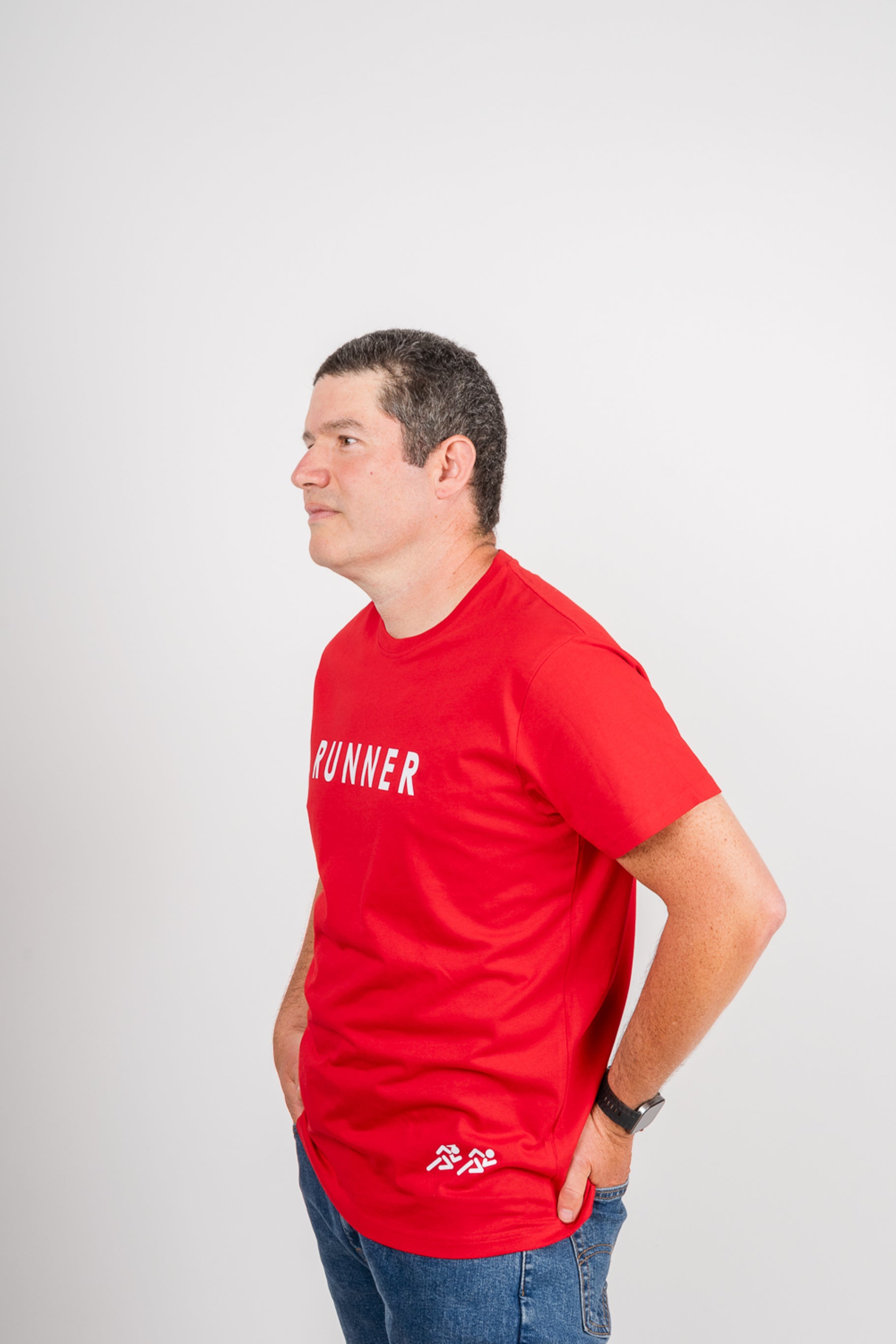 Polera de Algodón Hombre - runner