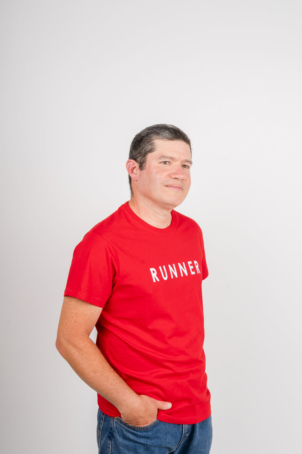 Polera de Algodón Hombre - runner