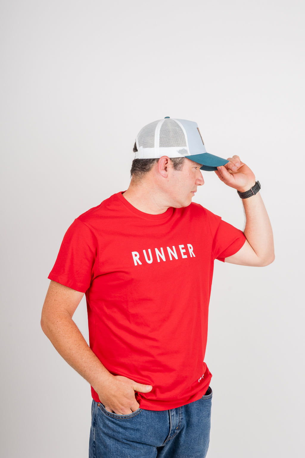 Polera de Algodón Hombre - runner