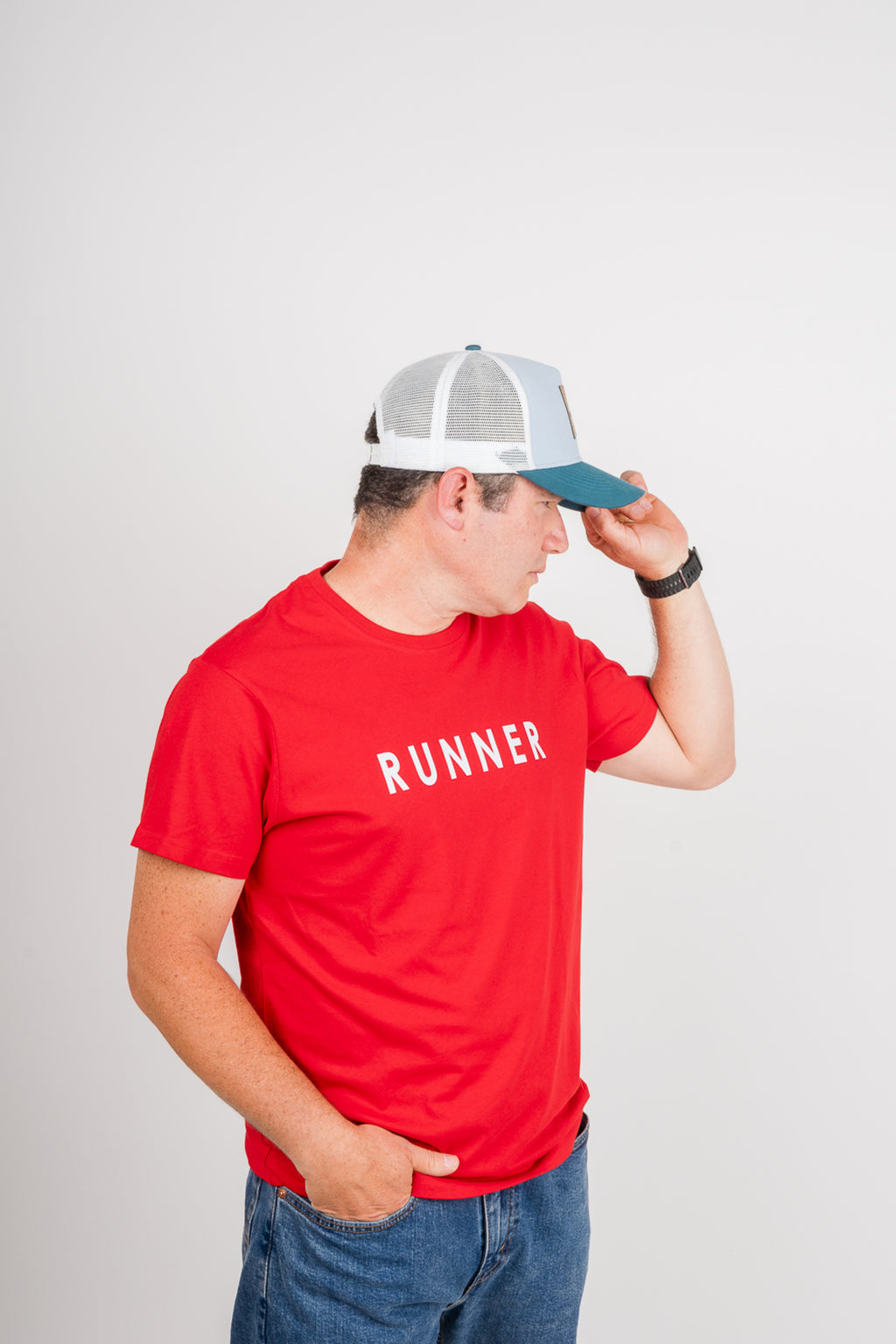 Polera de Algodón Hombre - runner
