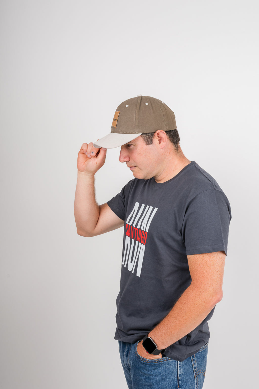 Polera de Algodón Hombre - Stgo