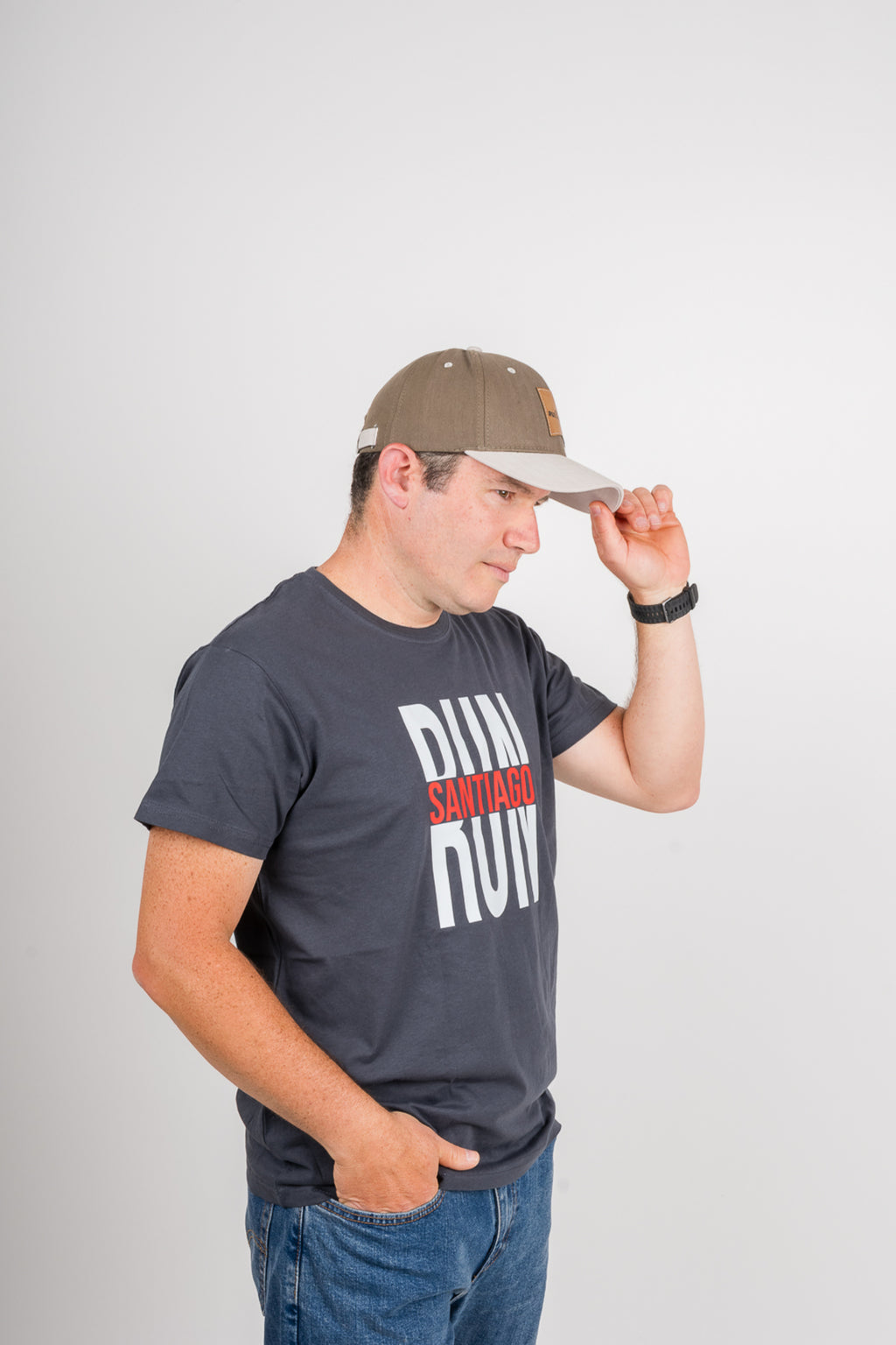Polera de Algodón Hombre - Stgo