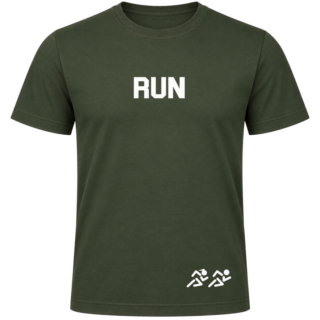 Polera de algodón hombre (run)