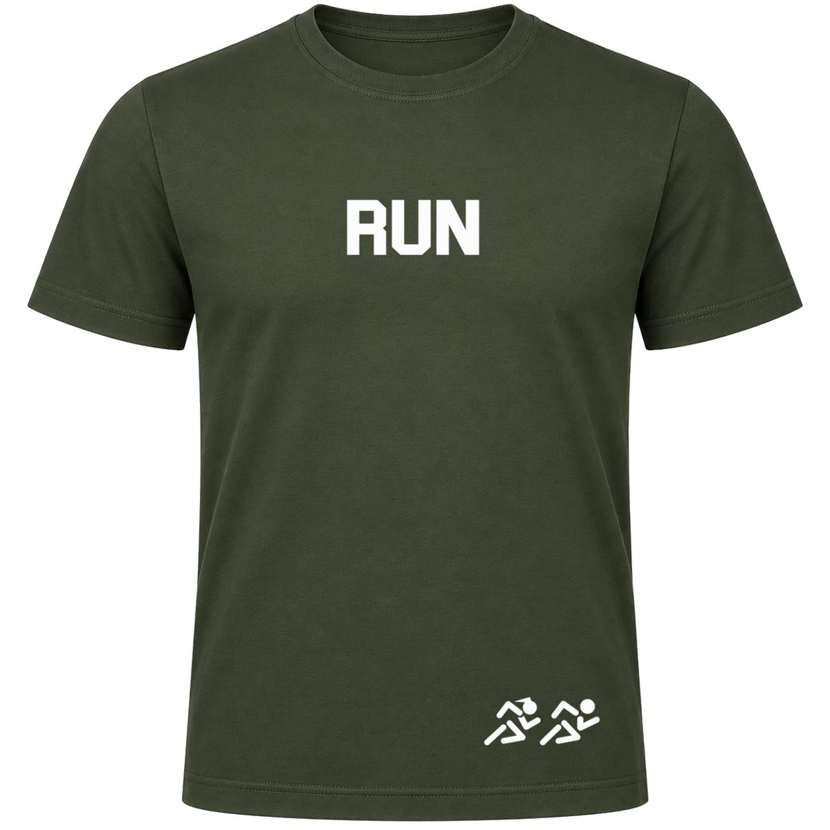 Polera de algodón hombre (run)