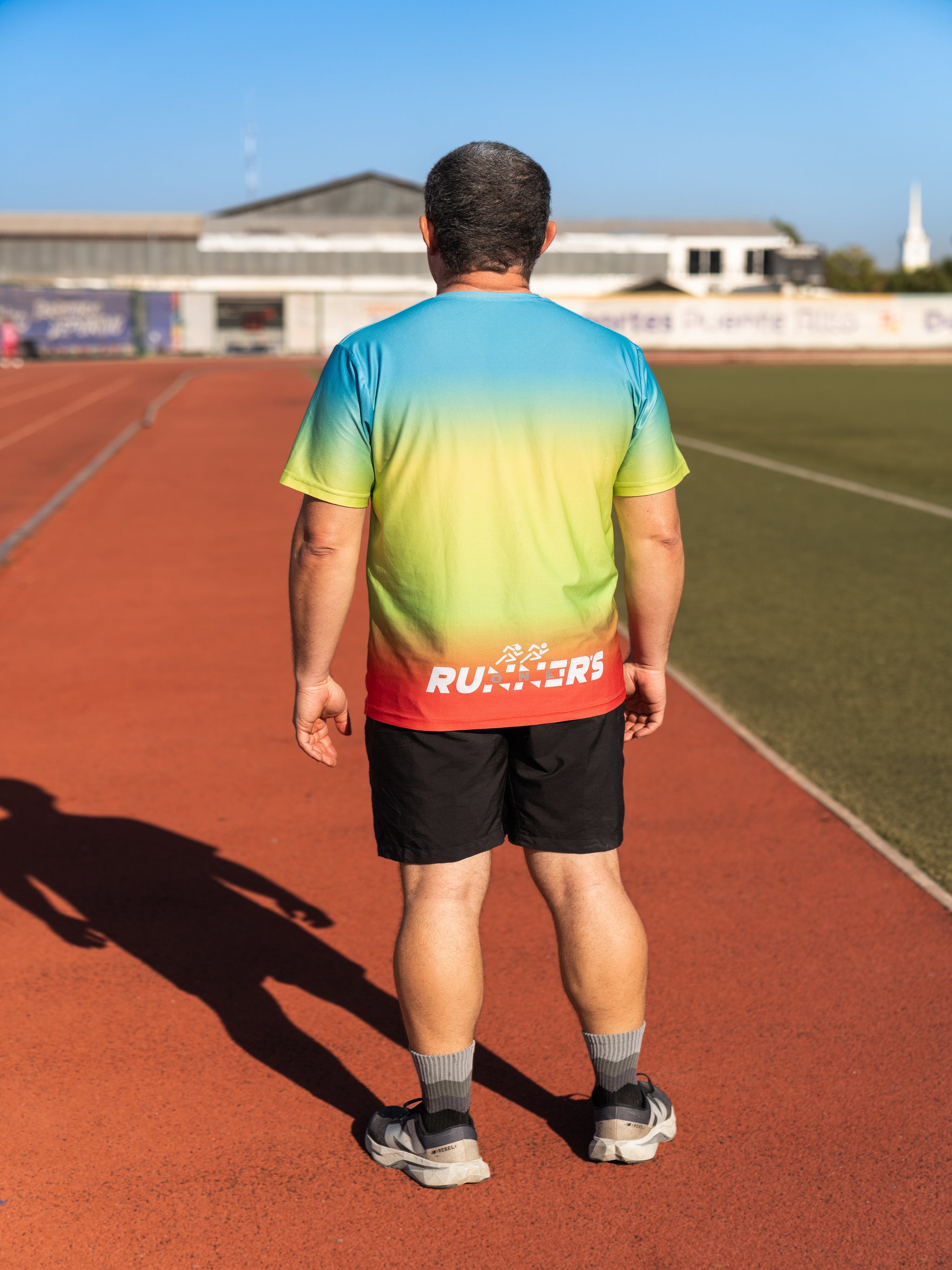 Polera Deportiva de Hombre - Multicolor