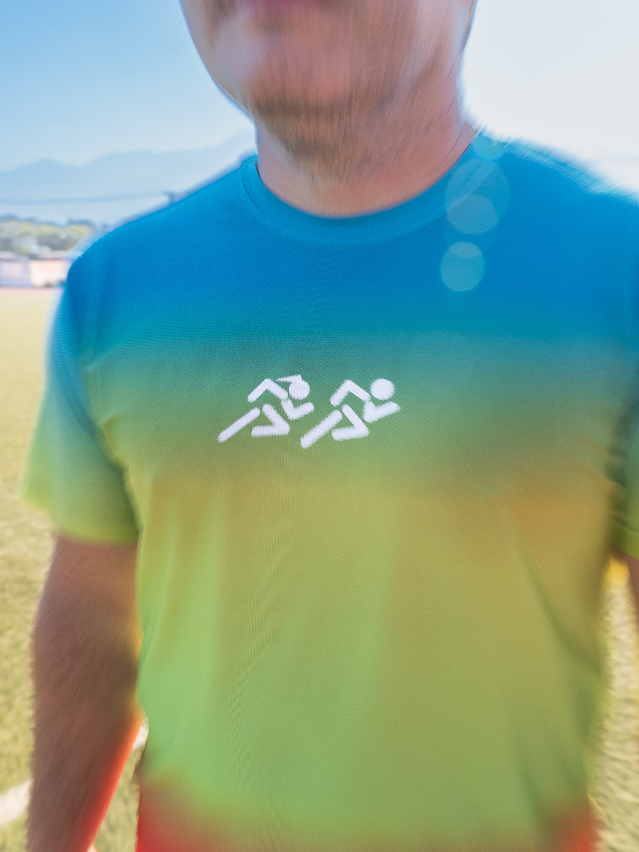 Polera Deportiva de Hombre - Multicolor