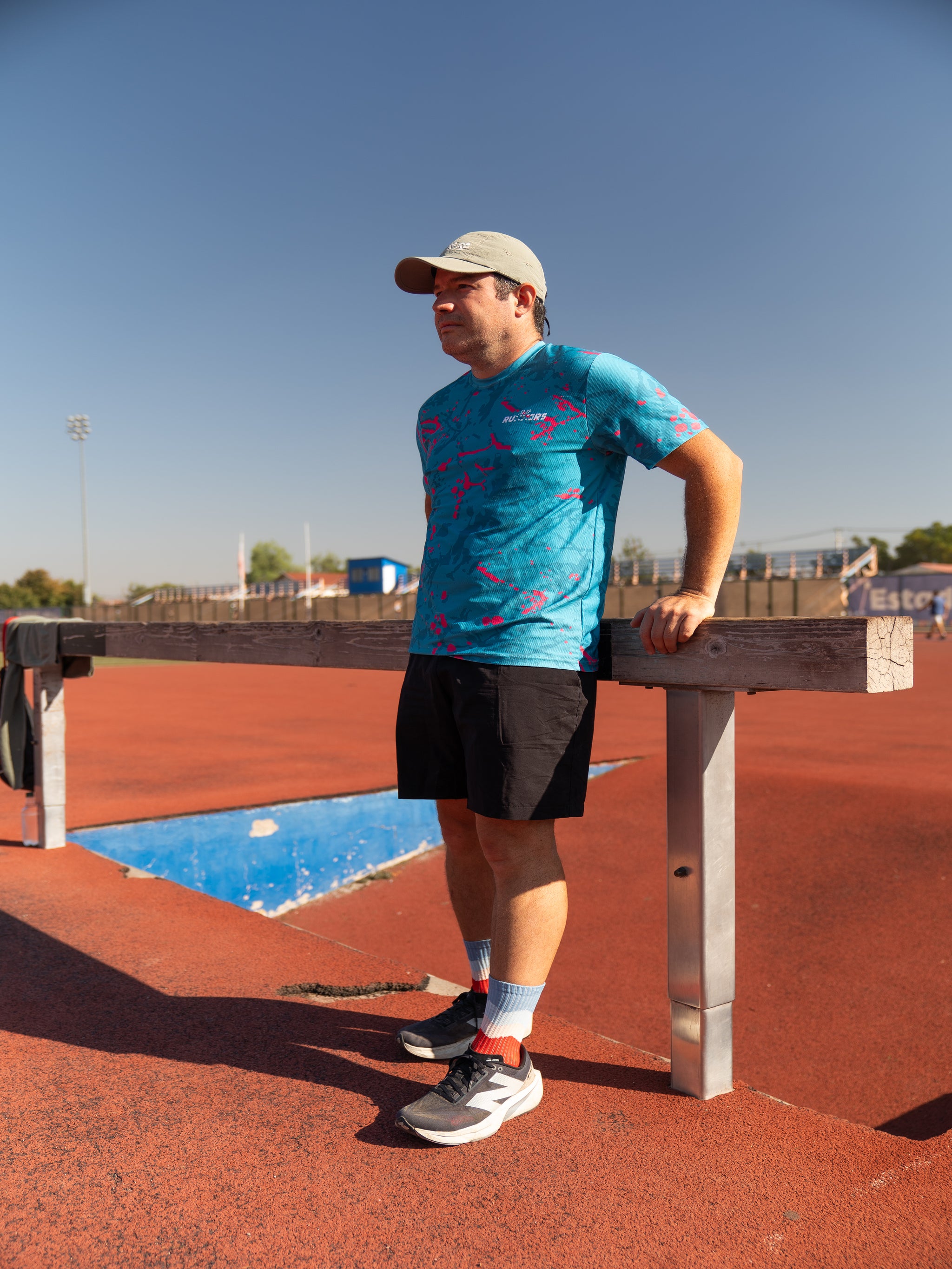 Polera Deportiva de Hombre - Manchas