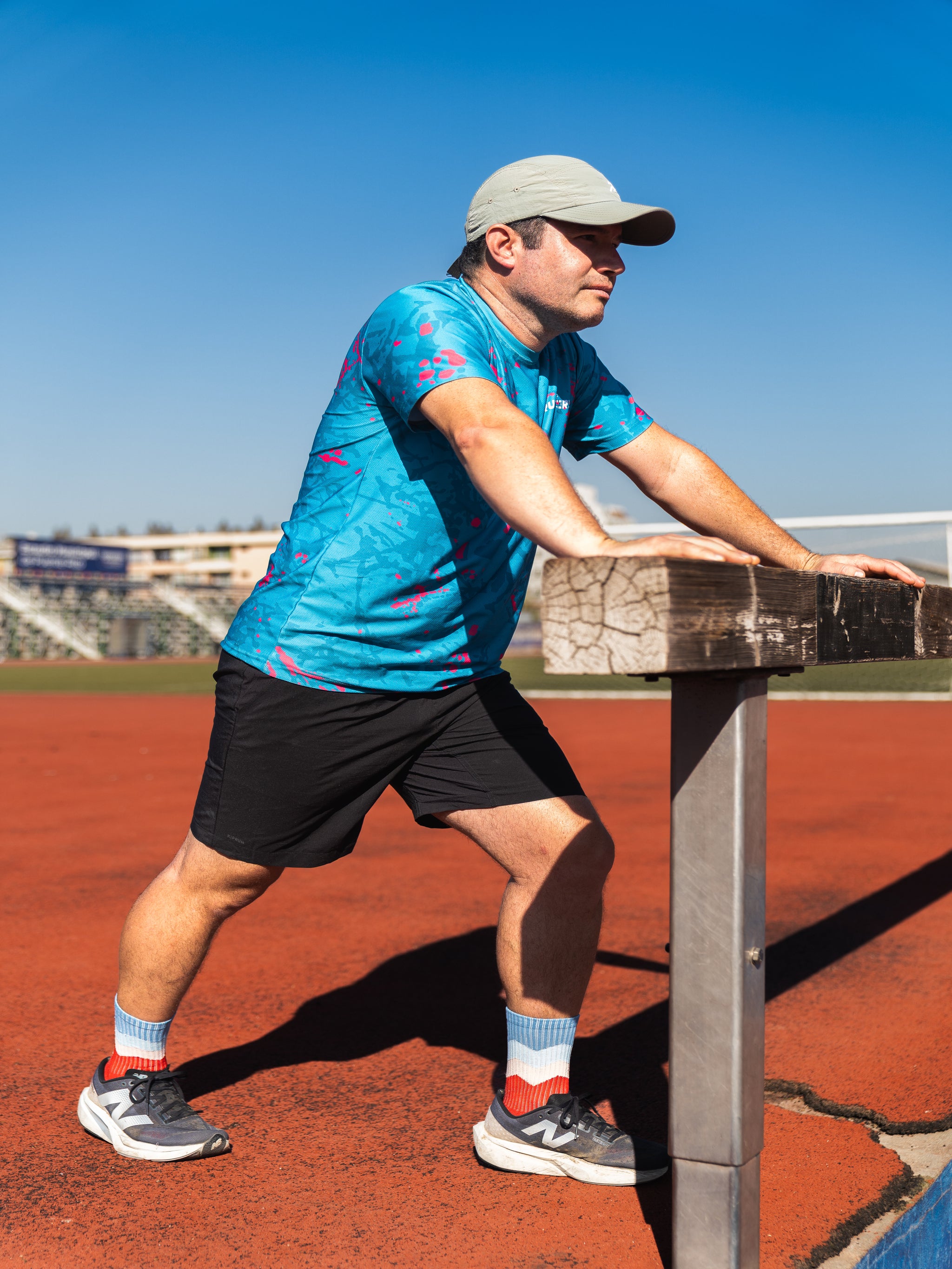 Polera Deportiva de Hombre - Manchas