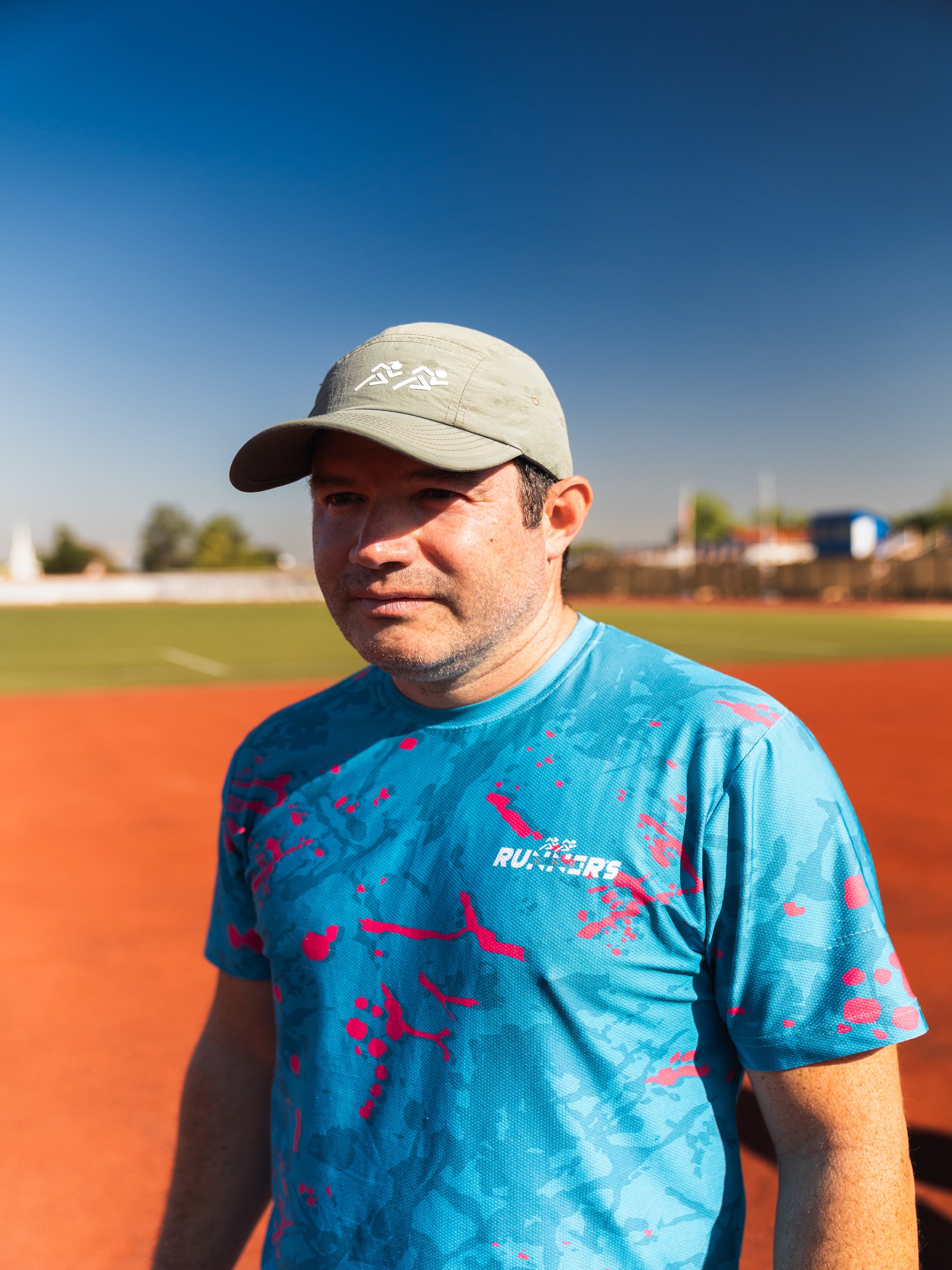 Polera Deportiva de Hombre - Manchas