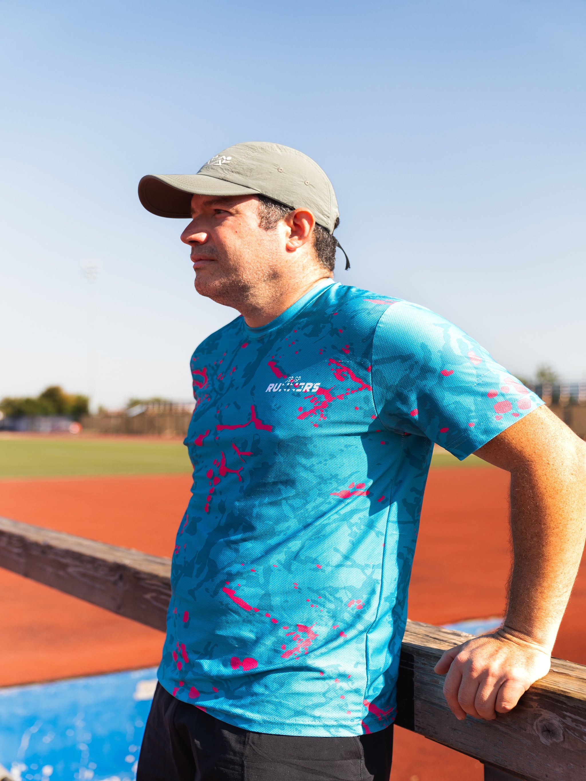 Polera Deportiva de Hombre - Manchas